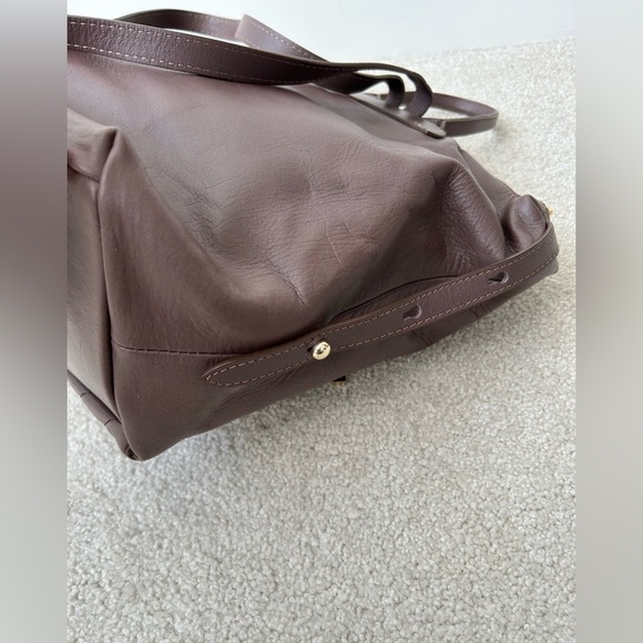 Simons genuine leather backpack taupe - Picture 12 of 16